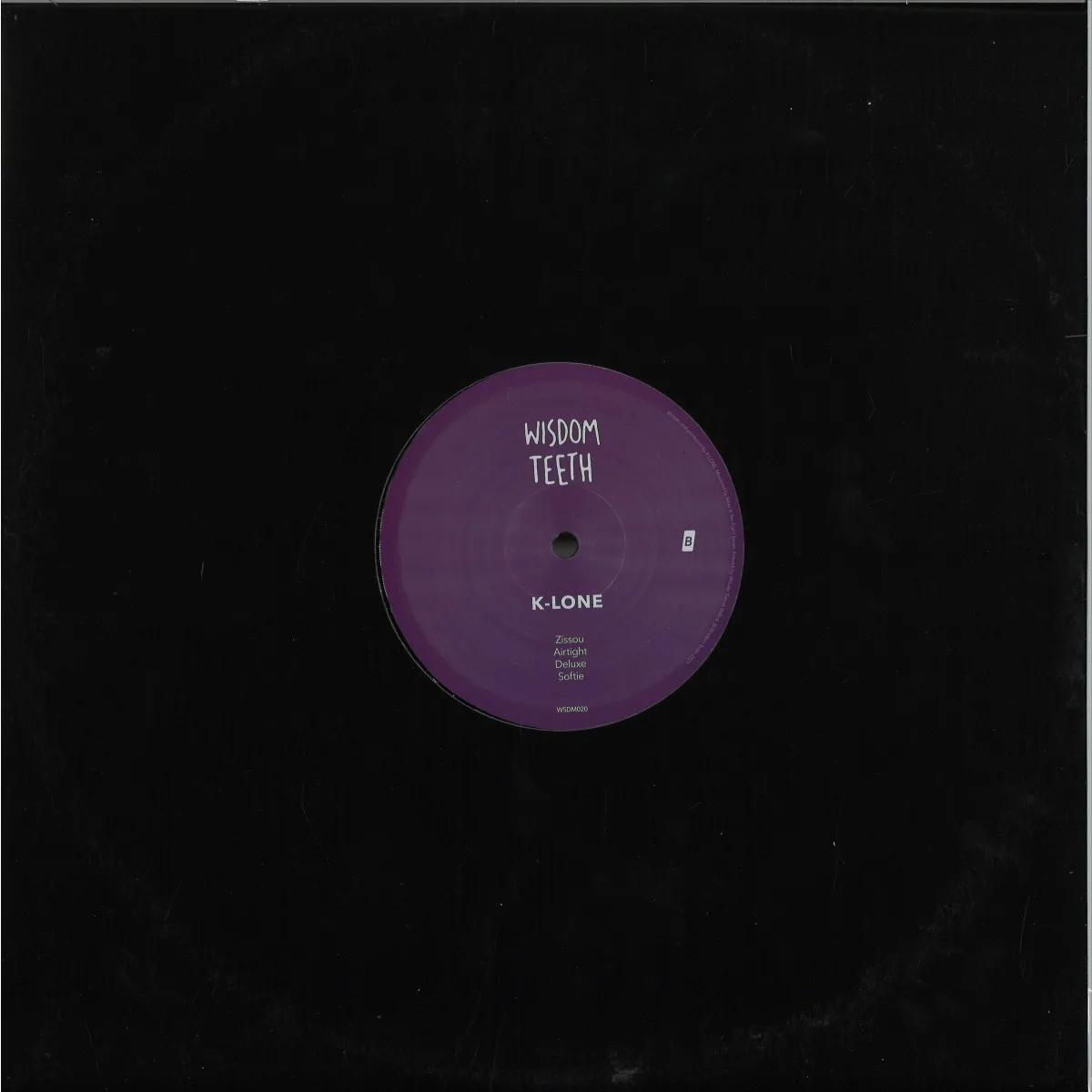 Back cover — K-LONE — Zissou