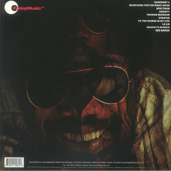 Обратная сторона обложки — Billy COBHAM — Spectrum (reissue)