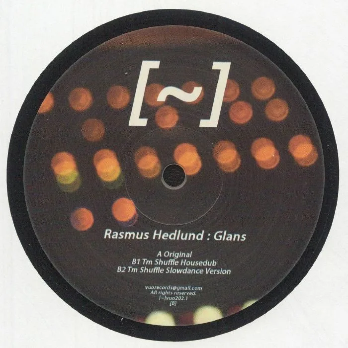 Back cover — Rasmus HEDLUND — Glans