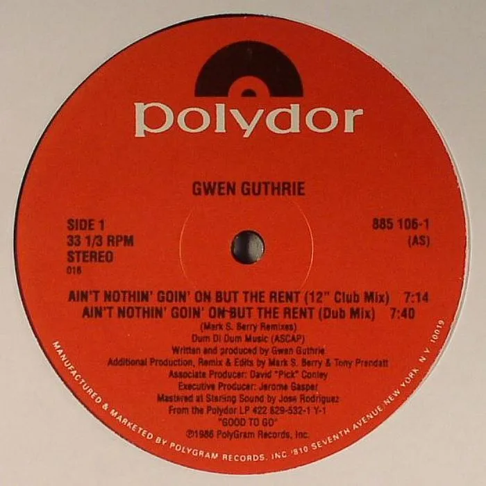 Gwen GUTHRIE — Ain't Nothin' Goin' On But The Rent