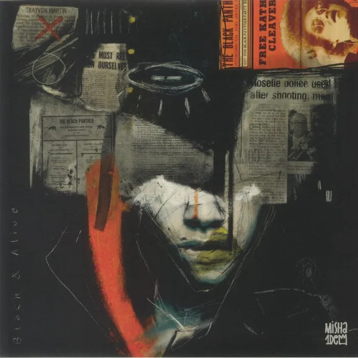 Front cover — MISHA1DEM — Black & Alive