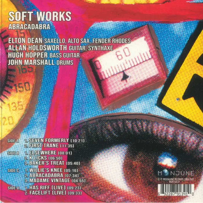Обратная сторона обложки — SOFT WORKS — Abracadabra (remastered)