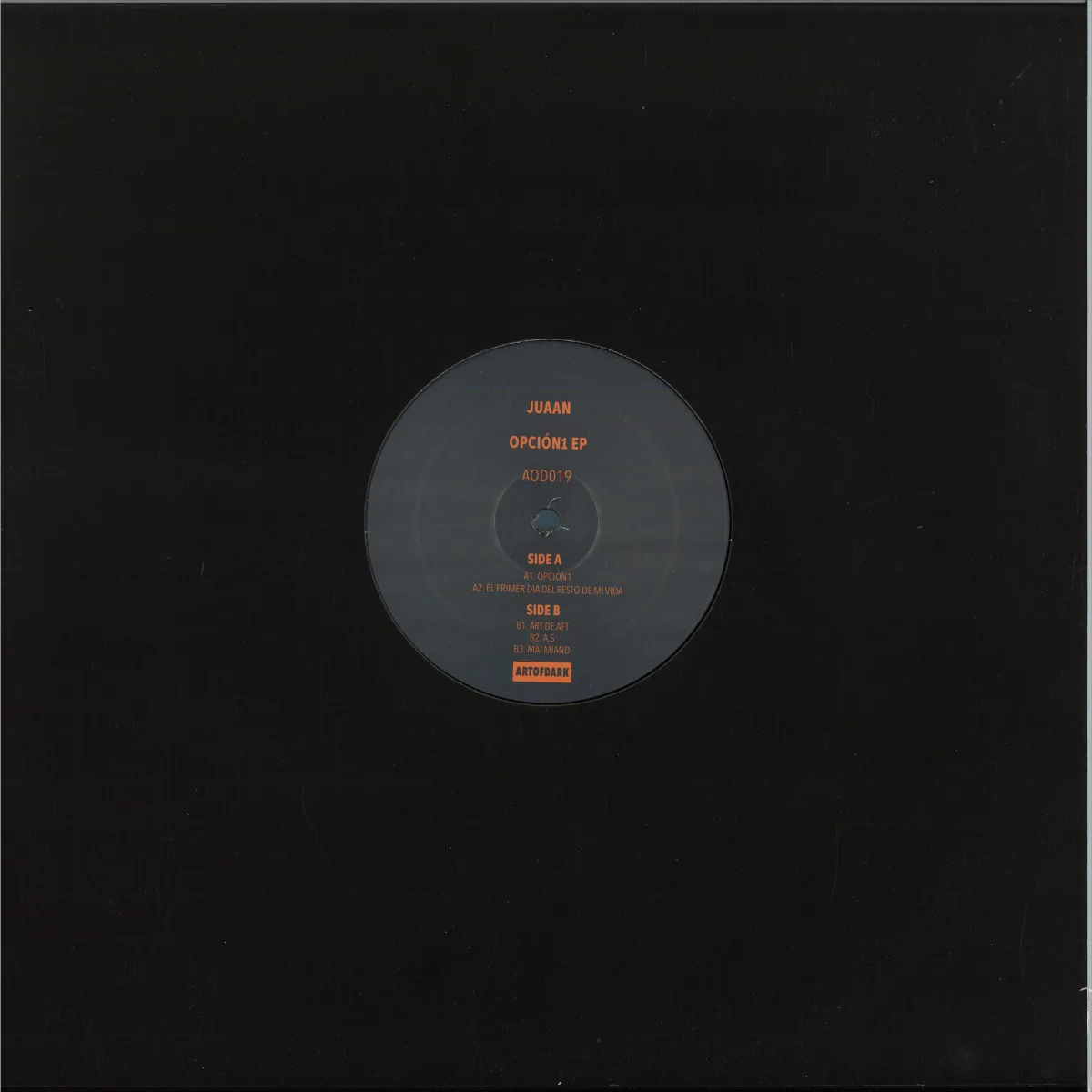 Back cover — Juaan — Opción1 EP