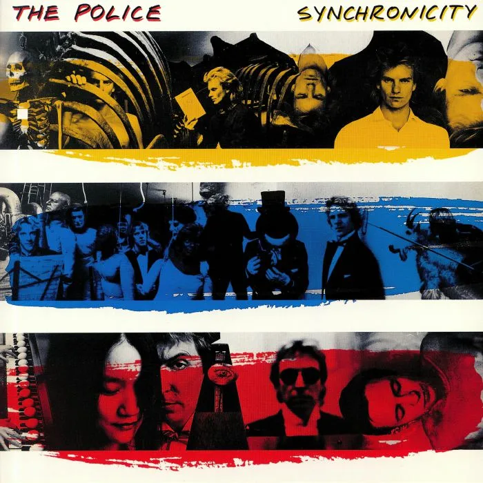Лицевая сторона обложки — The POLICE — Synchronicity (reissue)