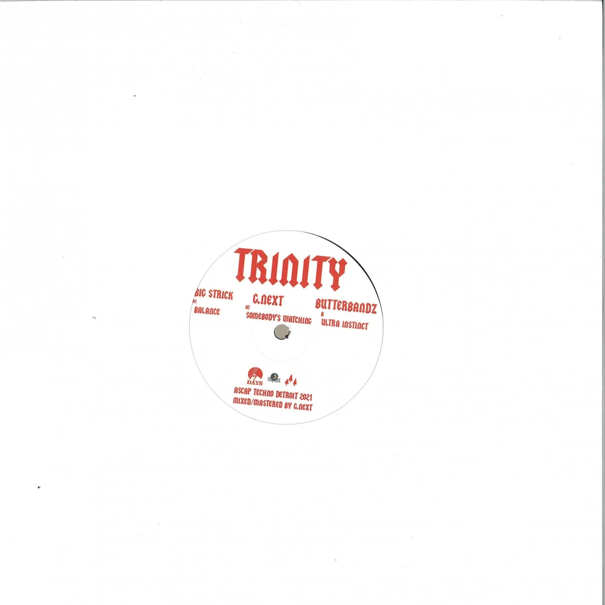 Обратная сторона обложки — Various — Trinity