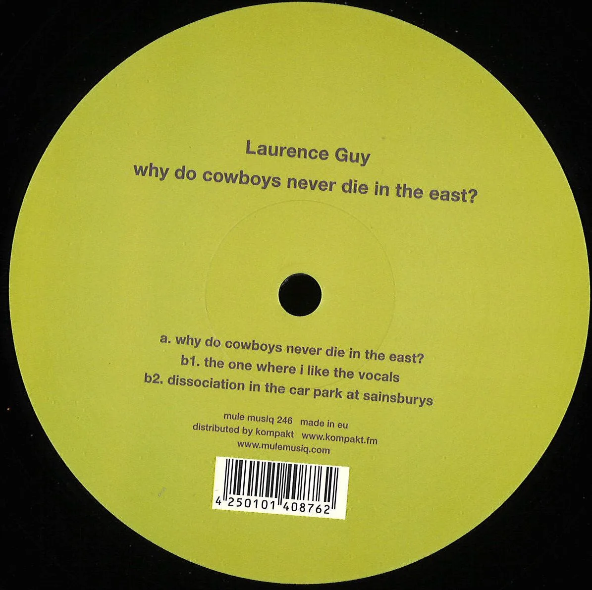Laurence Guy — Why Do Cowboys Never Die In The East?
