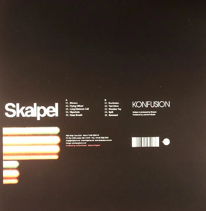 Обратная сторона обложки — SKALPEL — Konfusion