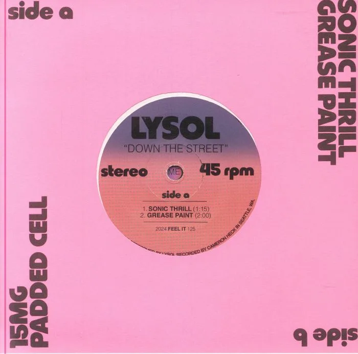 Обратная сторона обложки — LYSOL — Down The Street