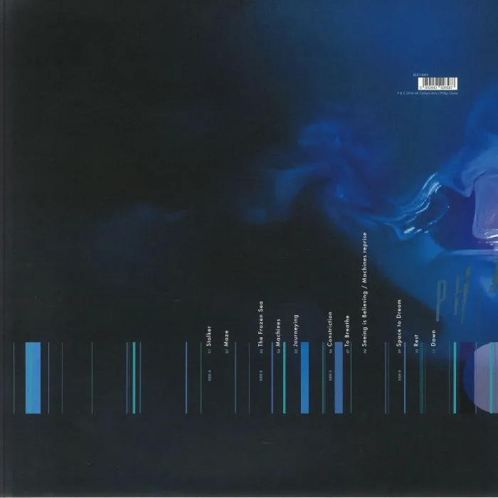 Back cover — Philip CLEMO — Through The Wave Of Blue