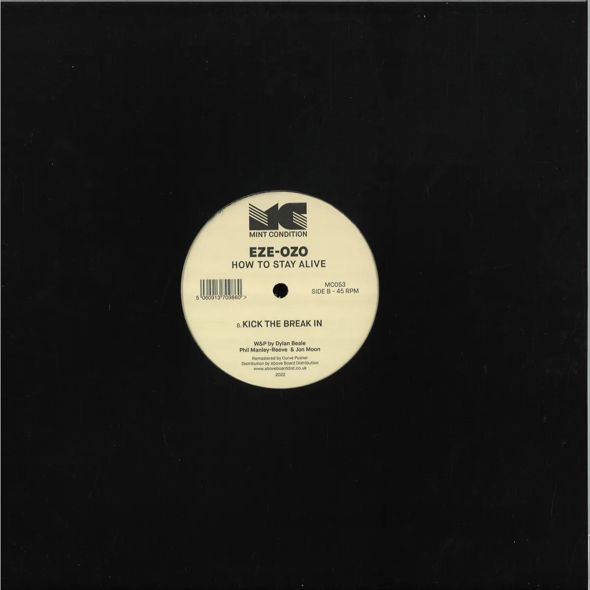 Обратная сторона обложки — Eze-Ozo — How To Stay Alive EP