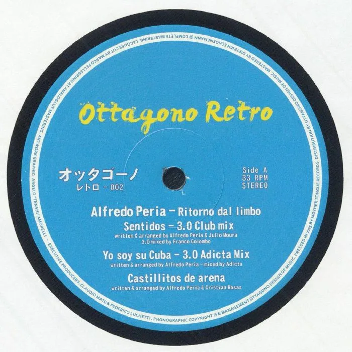 Лицевая сторона обложки — Alfredo PERIA — Ritorno Dal Limbo