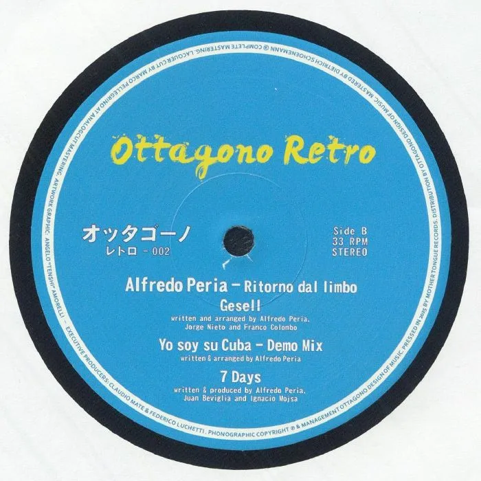 Обратная сторона обложки — Alfredo PERIA — Ritorno Dal Limbo