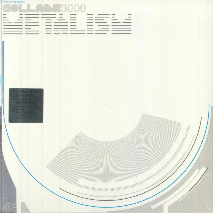 Лицевая сторона обложки — Chris LIEBING / SPEEDY J — Collabs 3000: Metalism (20th Anniversary Edition)