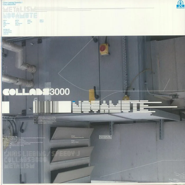 Обратная сторона обложки — Chris LIEBING / SPEEDY J — Collabs 3000: Metalism (20th Anniversary Edition)