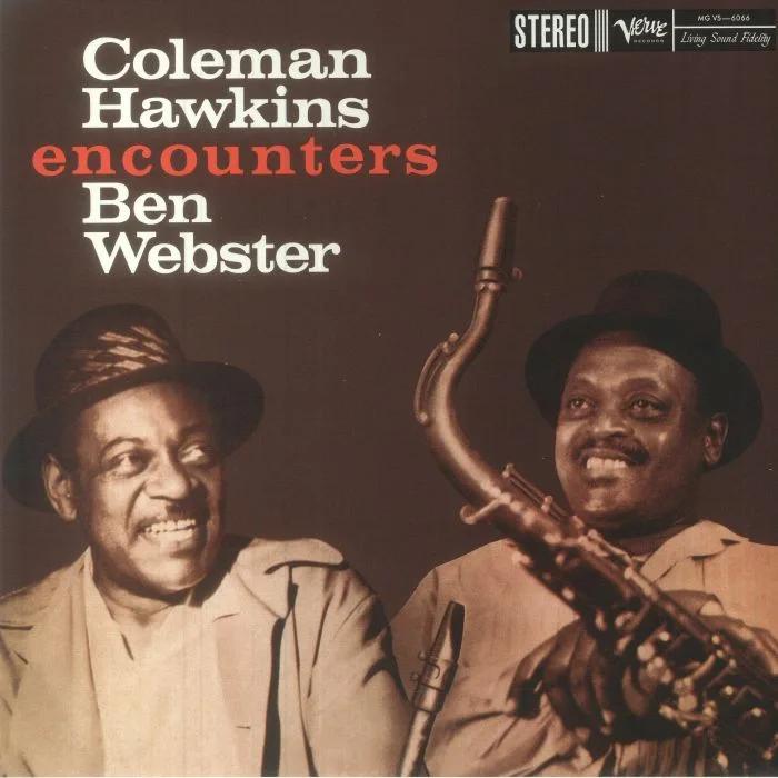 Лицевая сторона обложки — Coleman HAWKINS / BEN WEBSTER — Coleman Hawkins Encounters Ben Webster (Acoustic Sounds Series)