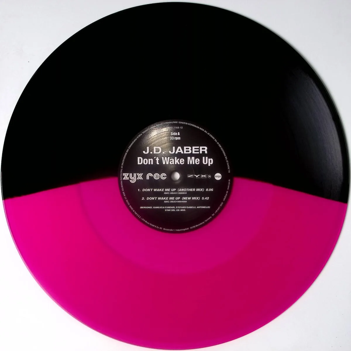 Front cover — J.D. JABER — DON'T WAKE ME UP