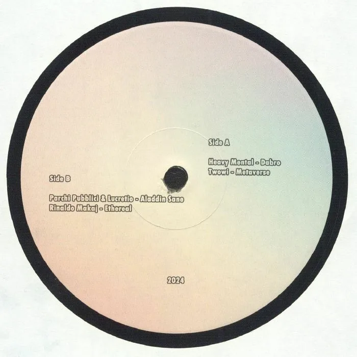 Обратная сторона обложки — HEAVY MENTAL / TWOWI / PARCHI PUBBLICI / LUCRETIO / RINALDO MAKAJ — Analog Travellers EP