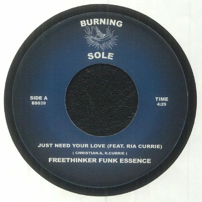 Front cover — FREETHINKER FUNK ESSENCE — Just Need Your Love