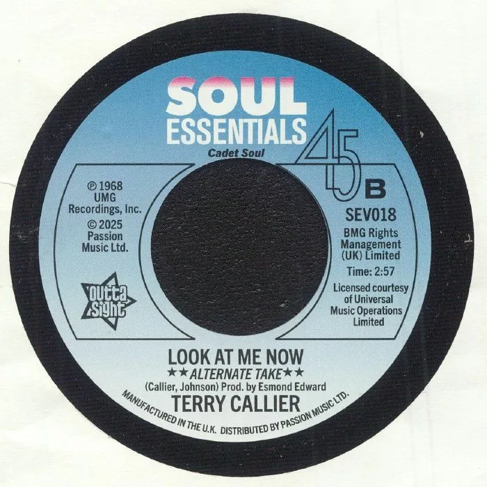 Обратная сторона обложки — Terry CALLIER — Look At Me Now