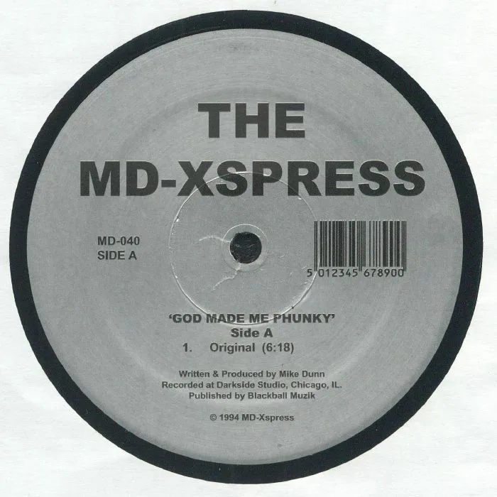 Front cover — The MD XSPRESS — God Made Me Phunky