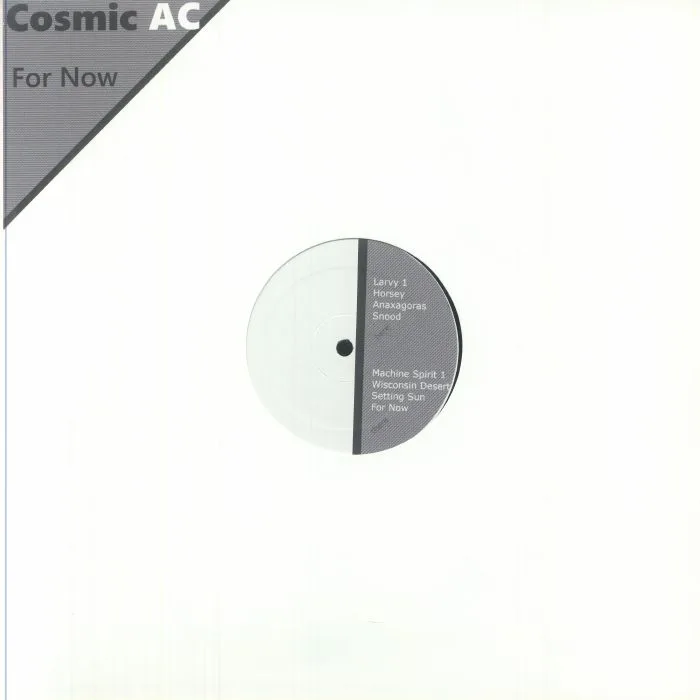 Лицевая сторона обложки — COSMIC AC — For Now