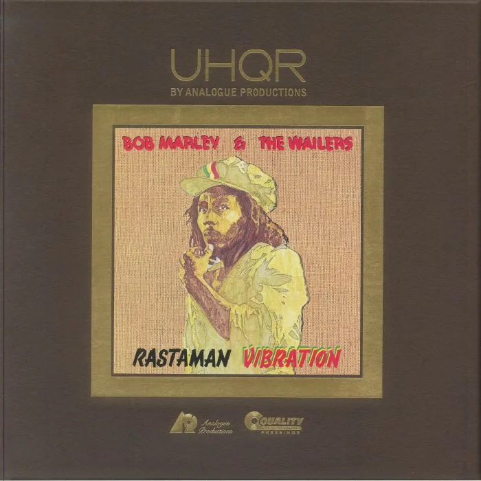 Лицевая сторона обложки — Bob MARLEY & THE WAILERS — Rastaman Vibration (reissue)