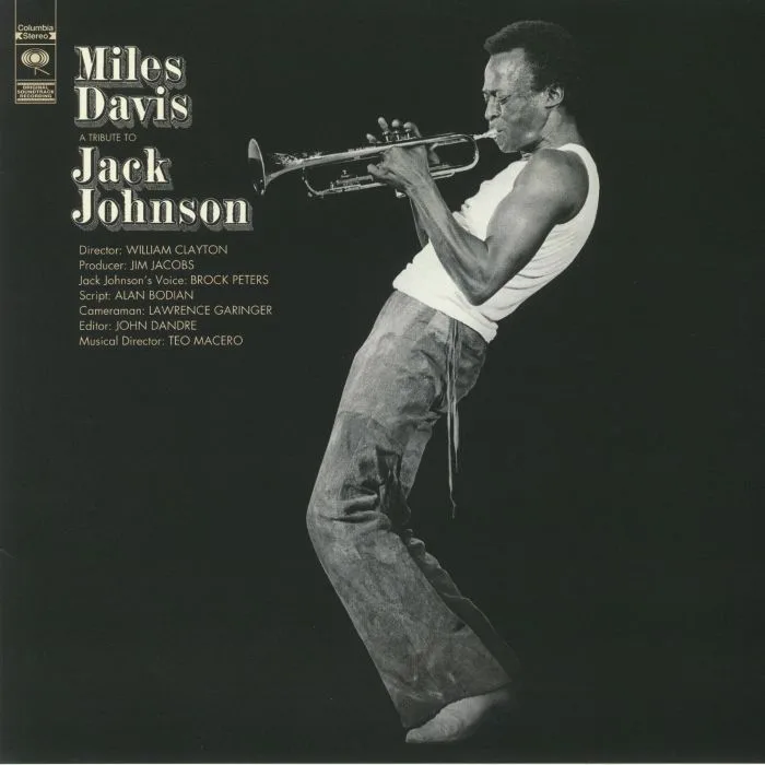 Front cover — Miles DAVIS — A Tribute To Jack Johnson