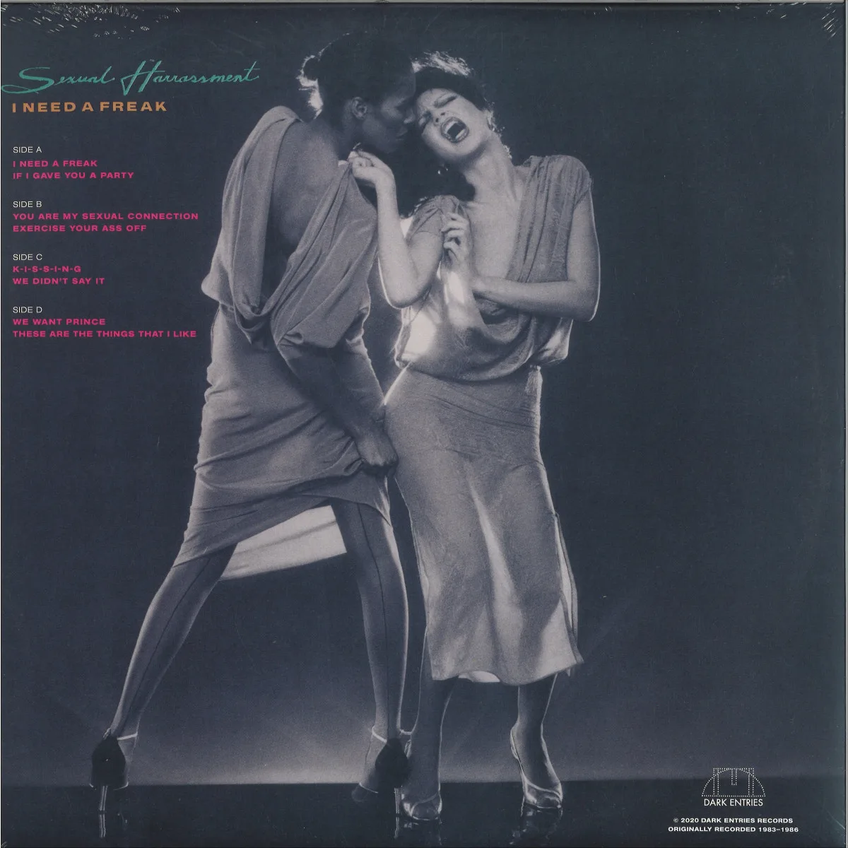 Back cover — Sexual Harrassment — I Need A Freak