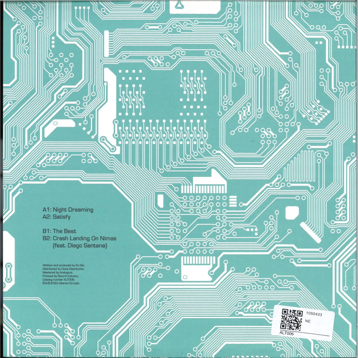 Обратная сторона обложки — B.ai — The Best EP