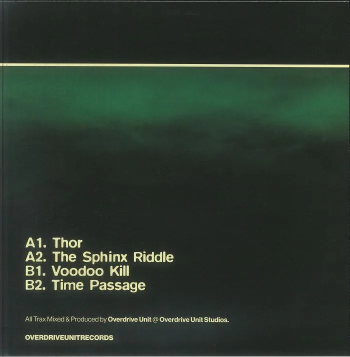 Back cover — OVERDRIVE UNIT — Code Of Thieves Part 1