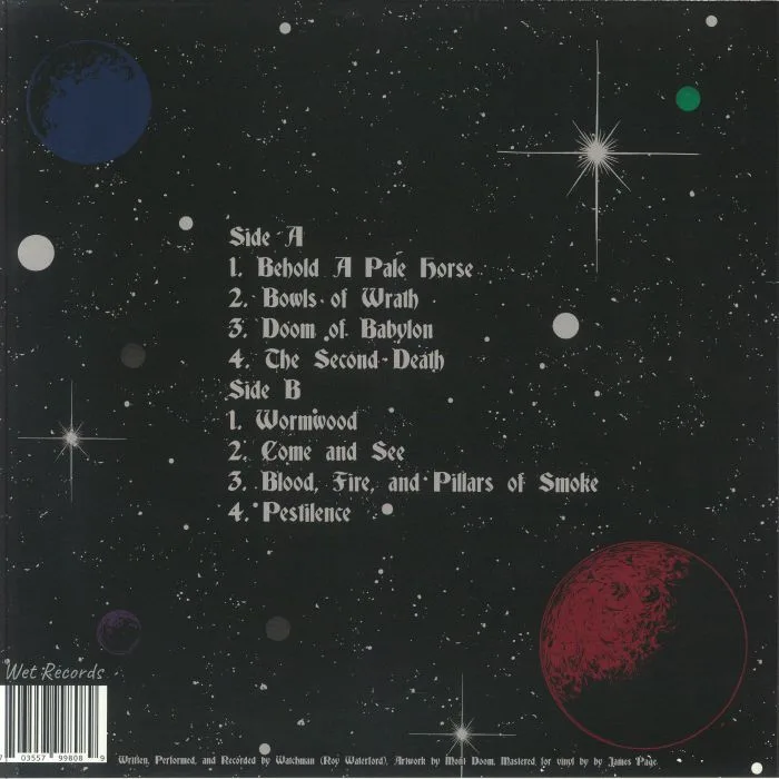 Back cover — WATCHMAN — Doom Of Babylon