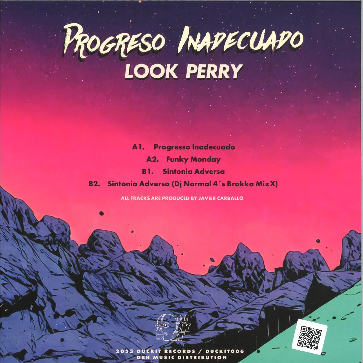 Обратная сторона обложки — Look Perry — Progreso Inadecuado