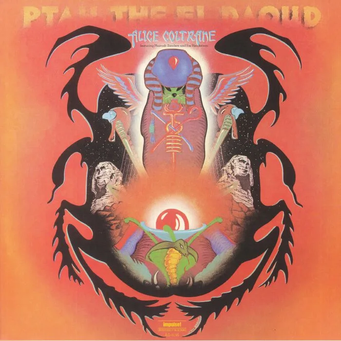 Front cover — Alice COLTRANE feat PHAROAH SANDERS / JOE HENDERSON — Ptah The El Daoud (reissue)