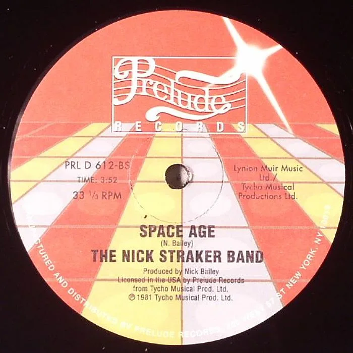 Обратная сторона обложки — The NICK STRAKER BAND — A Little Bit Of Jazz