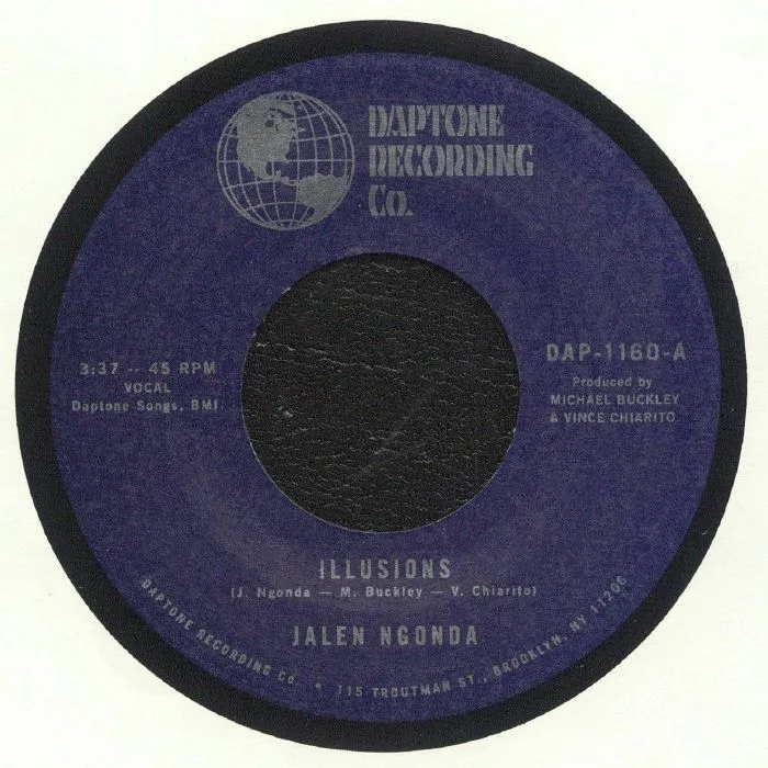 Лицевая сторона обложки — Jalen NGONDA — Illusions
