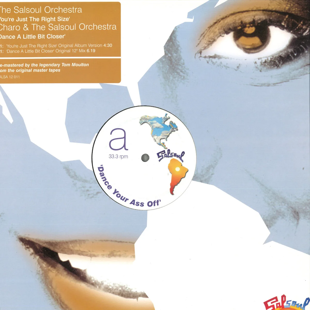 Front cover — Salsoul Orchestra — You're Just The Right Size