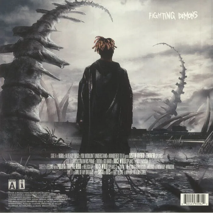 Обратная сторона обложки — JUICE WRLD — Fighting Demons