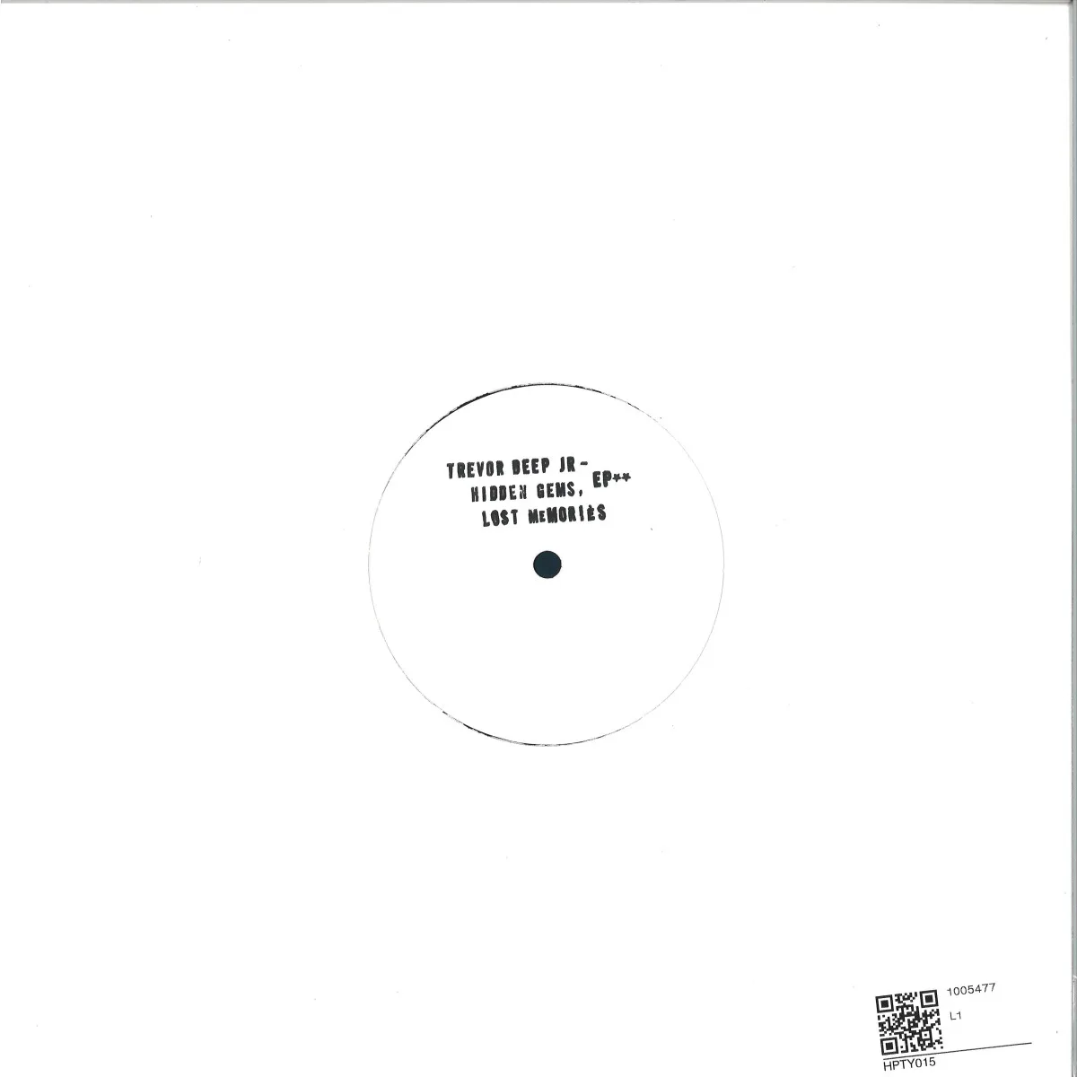 Back cover — Trevor Deep Jr. — Hidden Gems, Lost Memories EP
