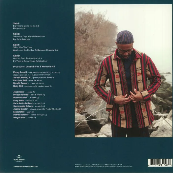 Back cover — Kenny GARRETT — Sounds From The Ancestors