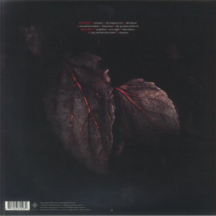 Back cover — KATATONIA — Night Is The New Day