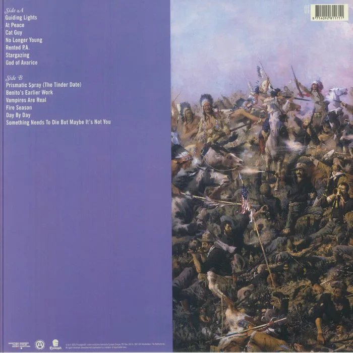 Back cover — PROPAGANDHI — At Peace