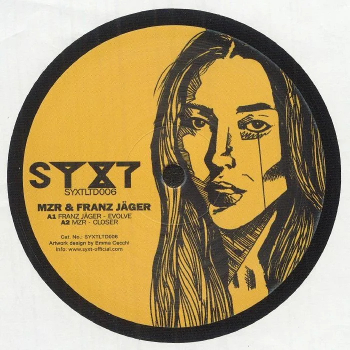 Front cover — MZR / FRANZ JAGER — SYXTLTD 006