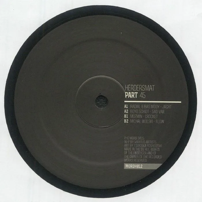 Back cover — RADIAL / BAS MOOY / BOYD SCHIDT / MUZMIN / MICHAL WOLSKI — Herdersmat Part 45