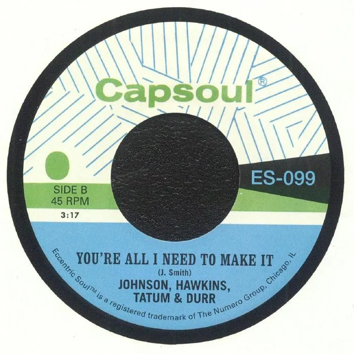 Обратная сторона обложки — JOHNSON HAWKINS TATUM & DURR — You Can't Blame Me (reissue)