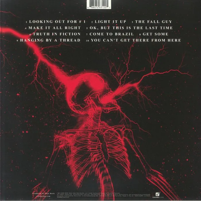 Обратная сторона обложки — The OFFSPRING — Supercharged