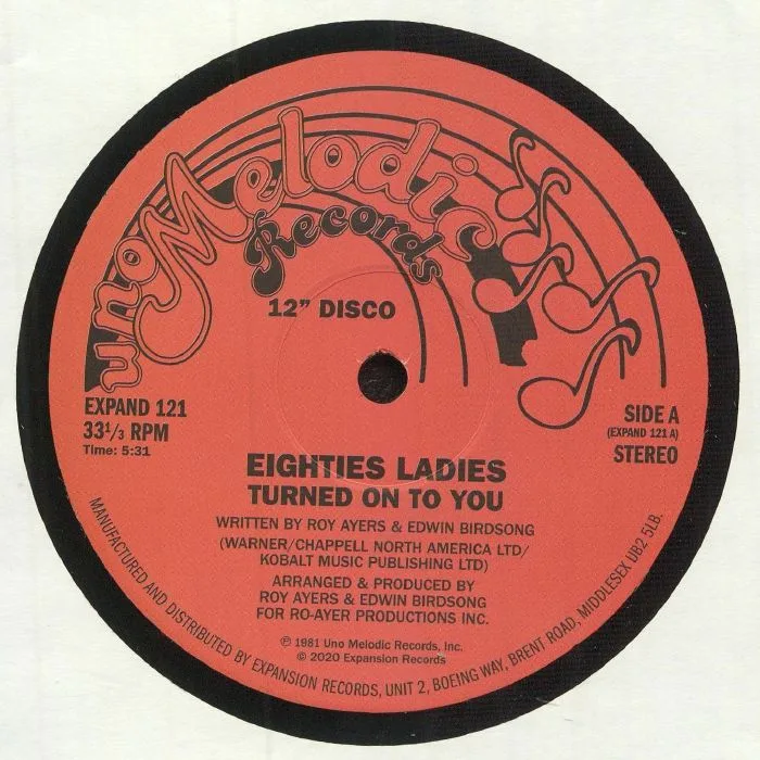 EIGHTIES LADIES — Turned On To You (reissue)