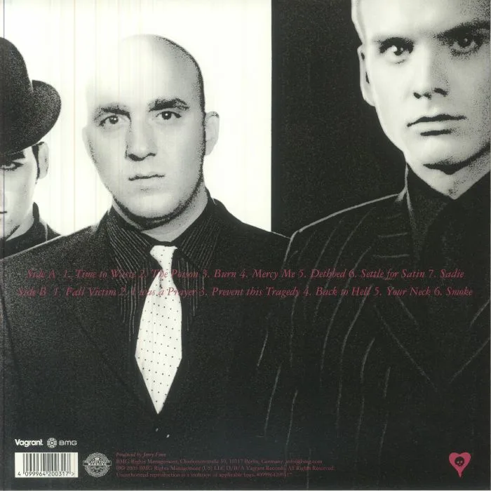 Back cover — ALKALINE TRIO — Crimson (reissue)