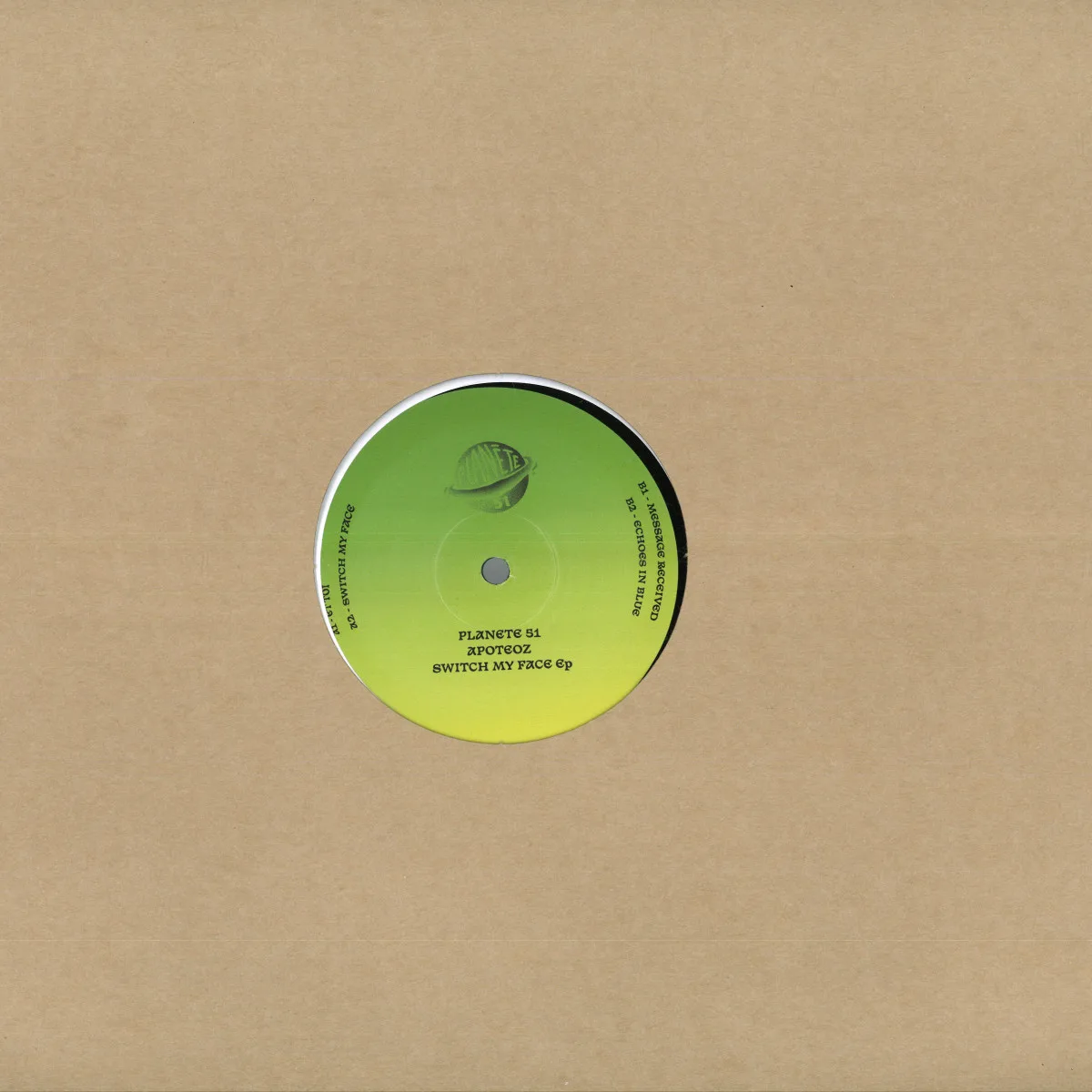 Back cover — Apoteoz — Switch My Face EP