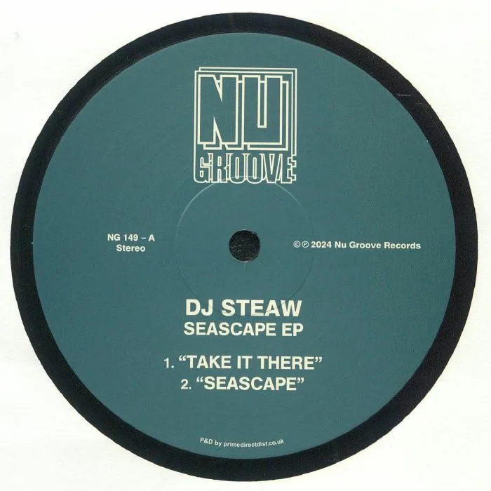 Front cover — DJ STEAW — Seascape EP