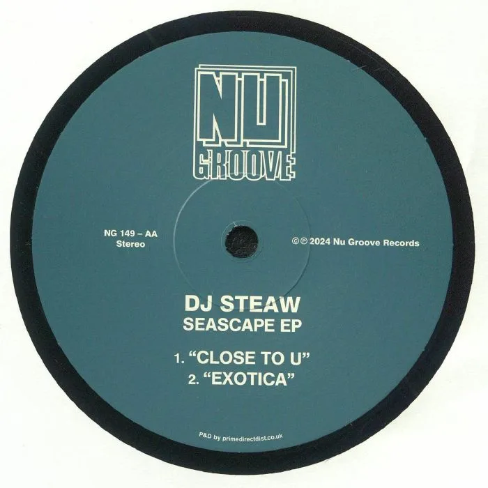 Back cover — DJ STEAW — Seascape EP